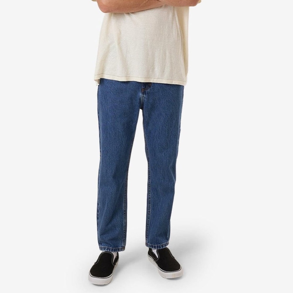 THRILLS Chopped Denim Double Rinse Blues